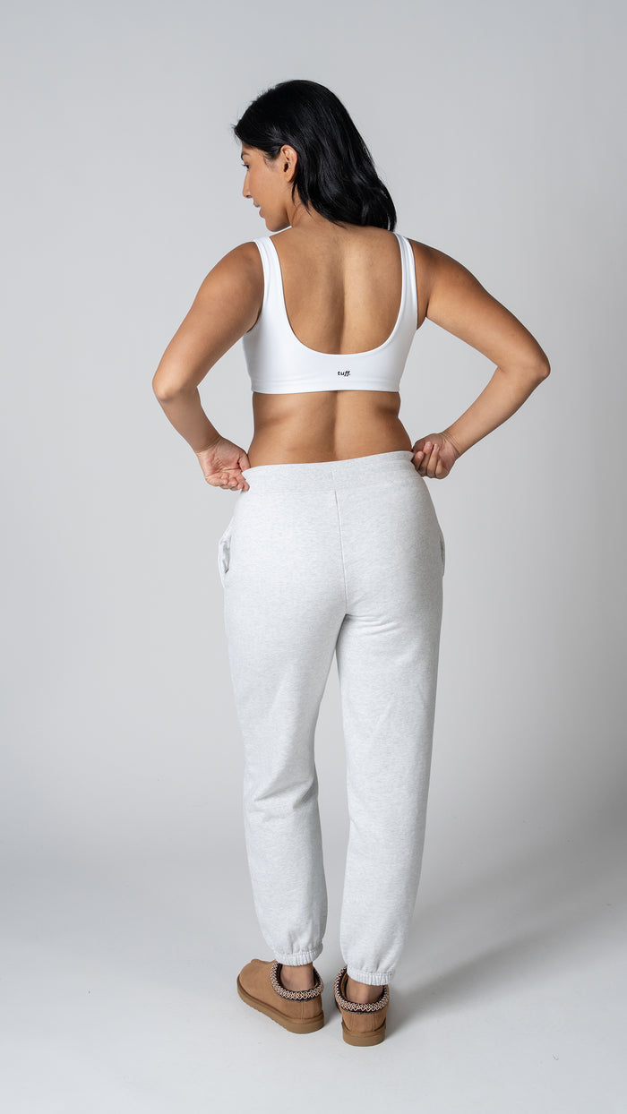 Foundation Jogger Sweatpant in Heather Fog Grey - view 5