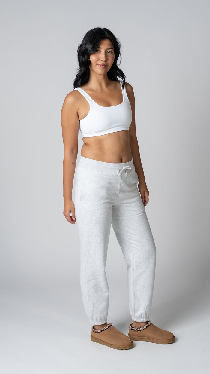 Foundation Jogger Sweatpant in Heather Fog Grey - view 6