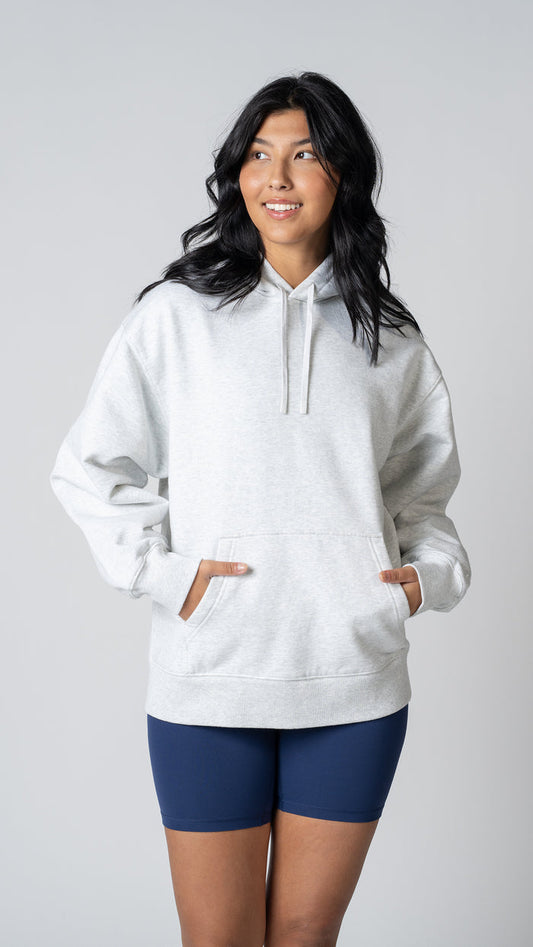 Foundation Pullover Hoodie in Heather Fog Grey | Hoodies | Tuff Collection