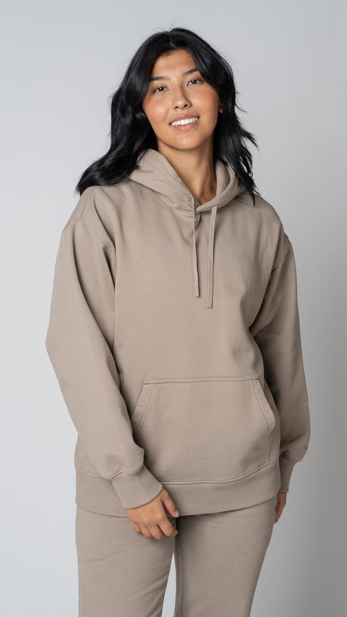 Foundation Pullover Hoodie in Taupe | Hoodies | Tuff Collection