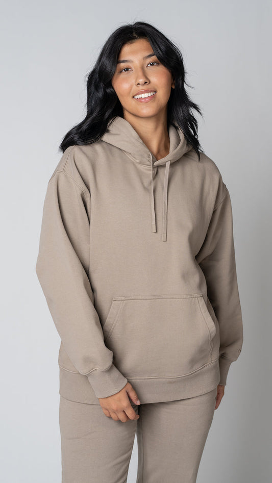 Foundation Pullover Hoodie in Taupe | Hoodies | Tuff Collection