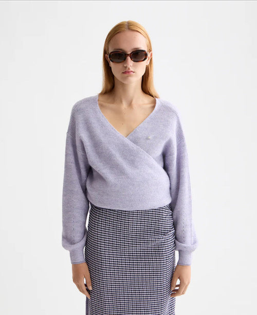 Fuzzy Wrap Cardigan