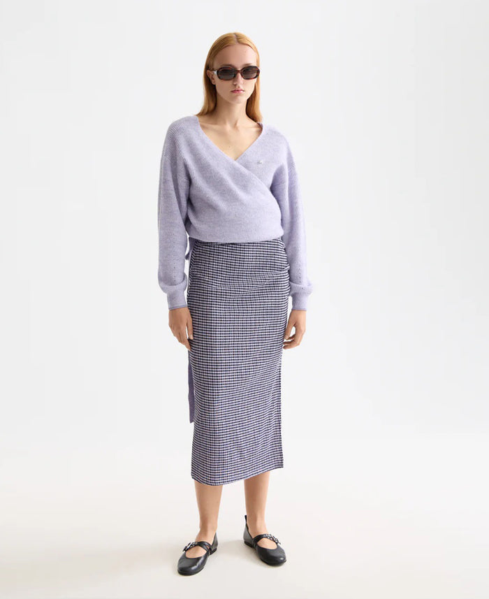 Fuzzy Wrap Cardigan