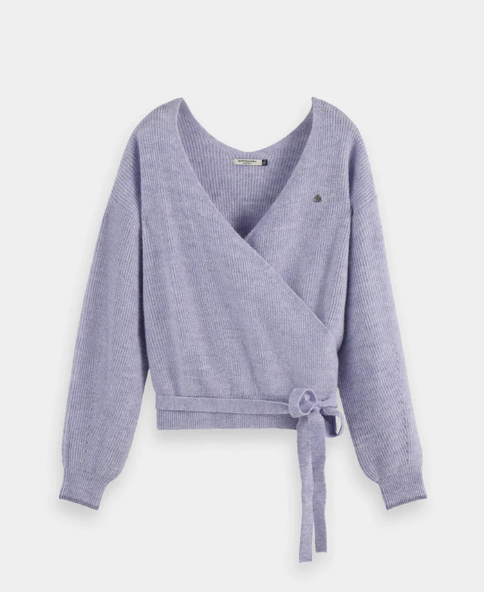 Fuzzy Wrap Cardigan