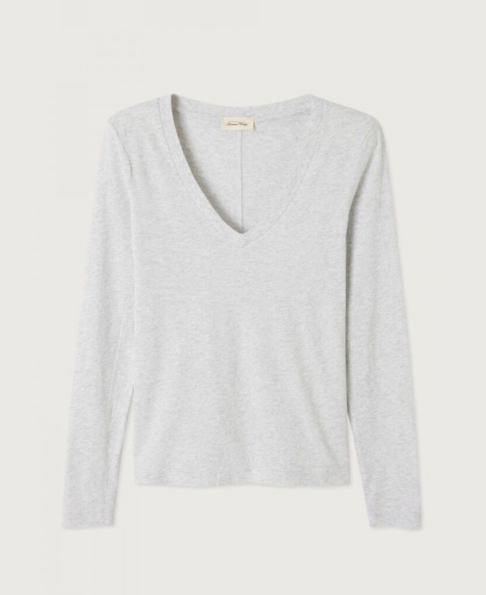 Gami V Neck LS Tee