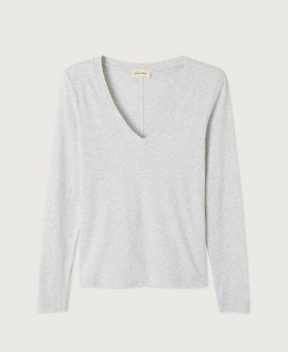 Gami V Neck LS Tee