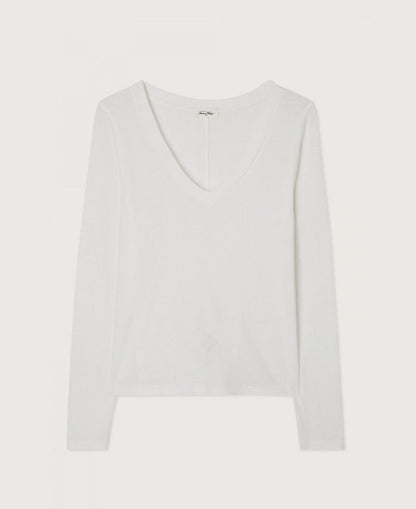 Gami V Neck LS Tee