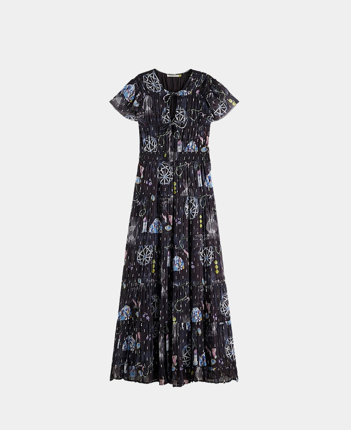 Gathered Maxi Dress