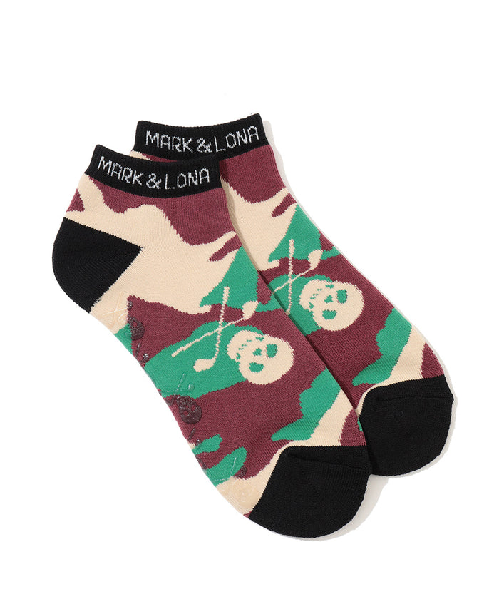 Gauge Camo Sneaker Socks | MEN