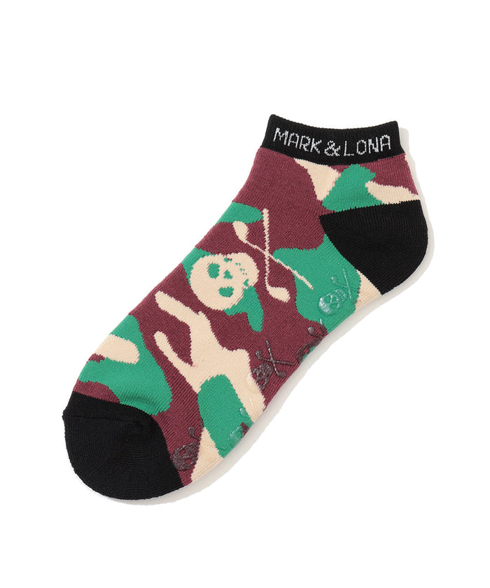 Gauge Camo Sneaker Socks | MEN