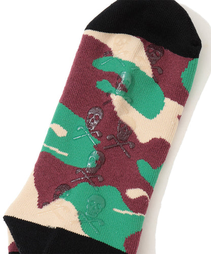 Gauge Camo Sneaker Socks | MEN