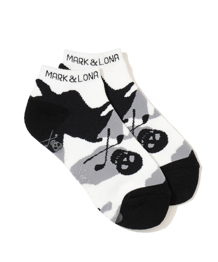 Gauge Camo Sneaker Socks | WOMEN
