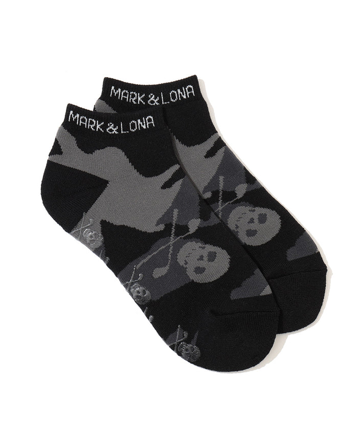 Gauge Camo Sneaker Socks | WOMEN