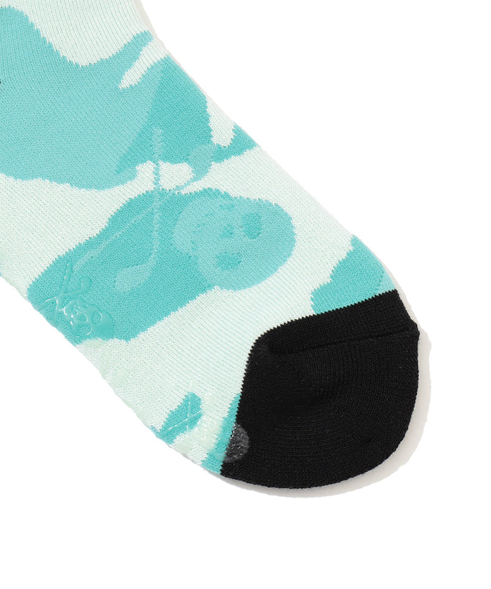 Gauge Camo Sneaker Socks | WOMEN
