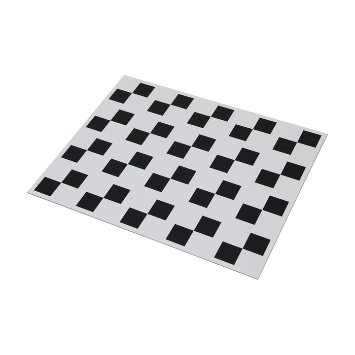 Glass Square Fiducial Mark Calibration Target (200x250mm 4x5) CT20040107