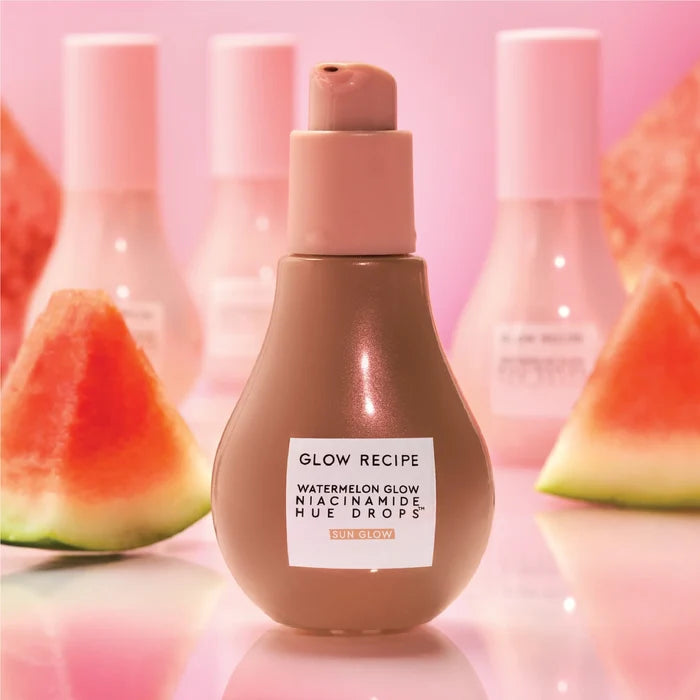 GLOW RECIPE Watermelon Glow Niacinamide Hue Drops Tinted Serum