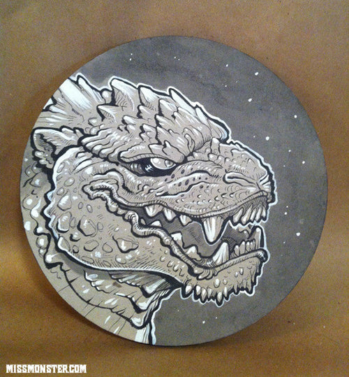 GODZILLA ORIGINAL INK DRAWING- A