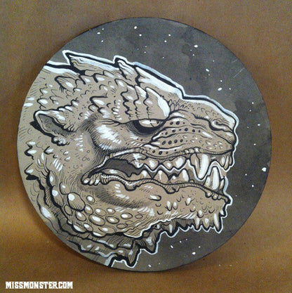 GODZILLA ORIGINAL INK DRAWING- C