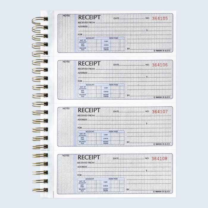 Gold Standard - Money Receipt Book 8L810