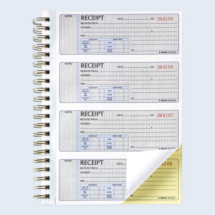 Gold Standard - Money Receipt Book 8L810