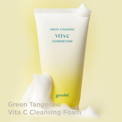 [GOODAL] Green Tangerine Vita C Cleansing Foam - CLUB CLIO