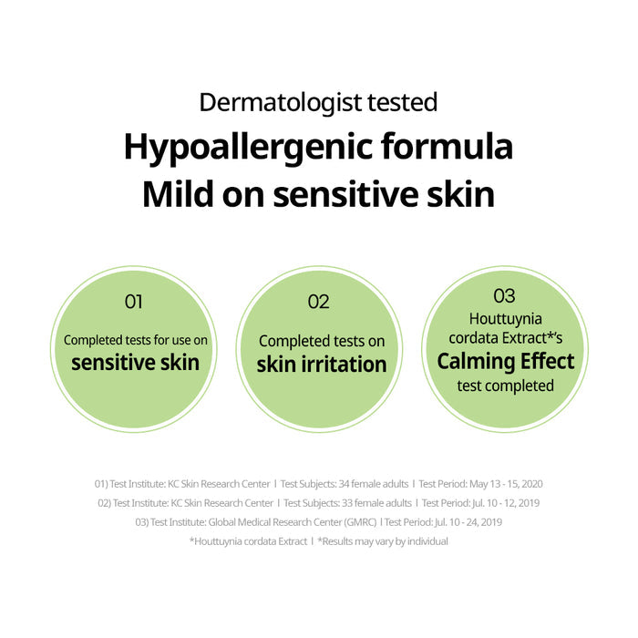 [GOODAL] Houttuynia Cordata Calming Mask (1EA / 5EA) - CLUB CLIO