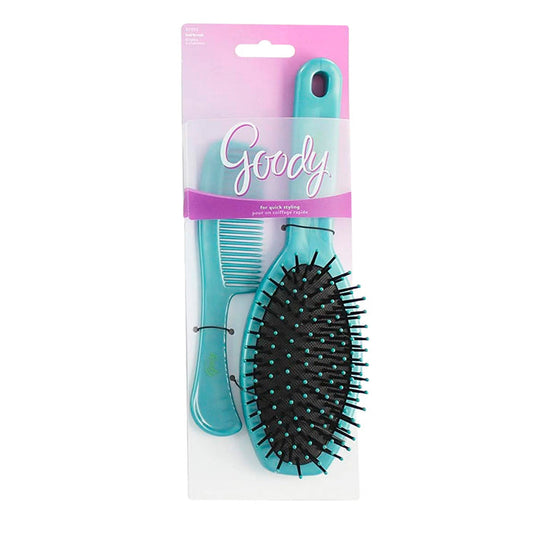 Goody Styling Quick Styling Cushion Brush & Comb Set - ikatehouse