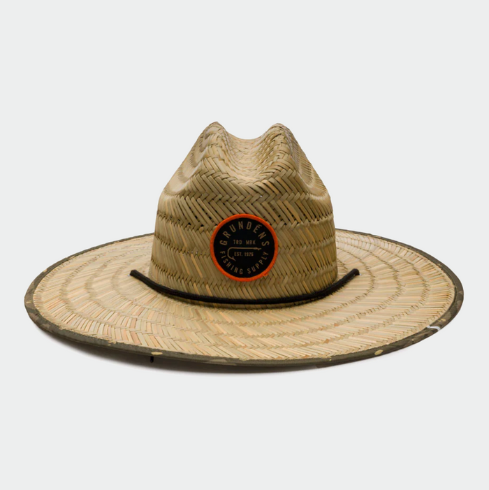 Grundens Waterman Straw Hat - Closeout
