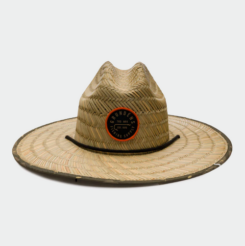 Grundens Waterman Straw Hat - Closeout