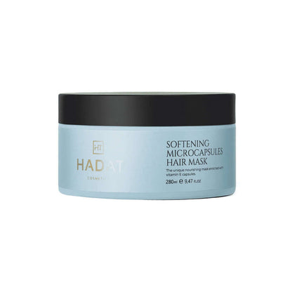 HADAT Cosmetics Softening Microcapsule Hair Mask -glotninanti, maitinamoji kaukė 280ml
