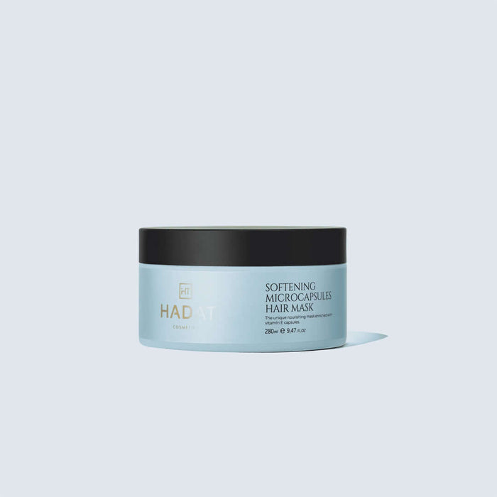 HADAT Cosmetics Softening Microcapsule Hair Mask -glotninanti, maitinamoji kaukė 280ml