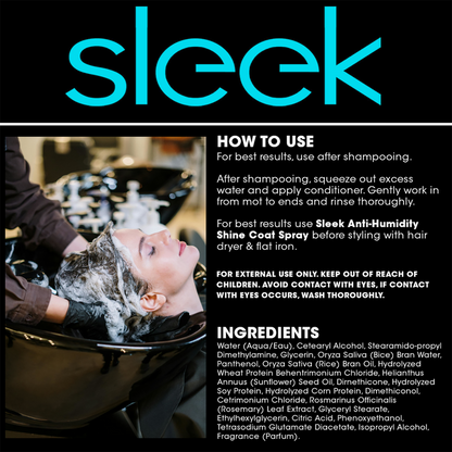 Hair Chemist Sleek Anti Humidity Conditioner 8oz/ 236ml