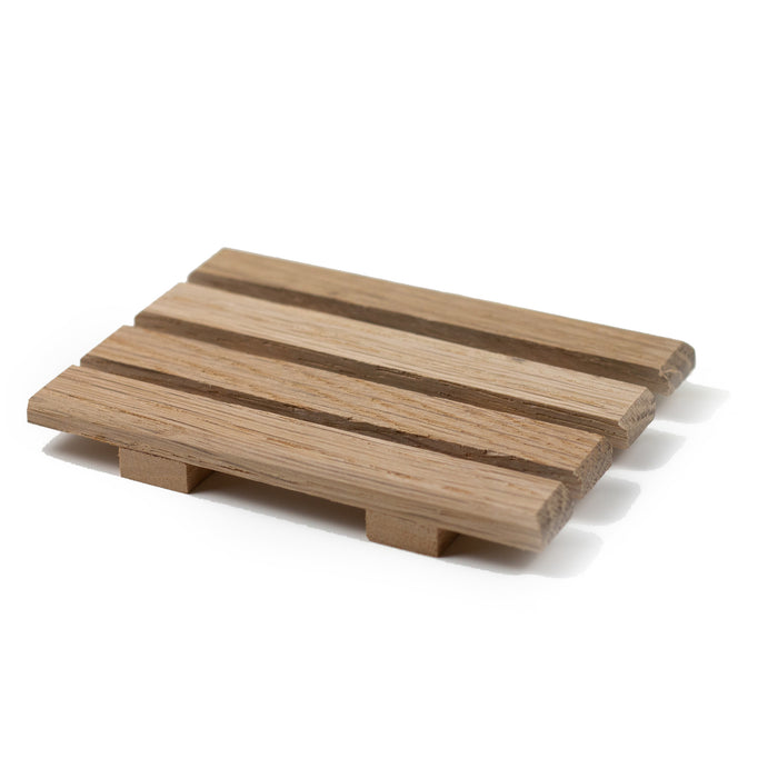 A Handmade Natural Wood Coaster.