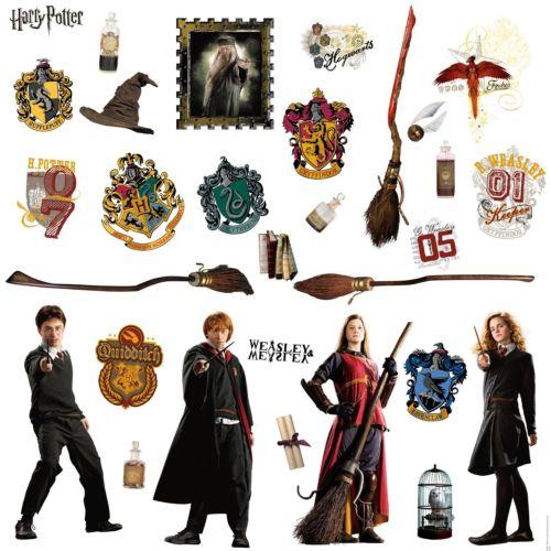Harry Potter Peel And Stick Wall Decals - EonShoppee