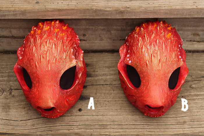 HATE WRAITH- RED AND GOLD- GLOW IN THE DARK