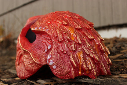 HATE WRAITH- RED AND GOLD- GLOW IN THE DARK