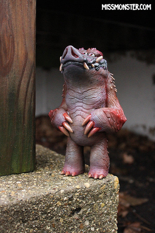 HAWGMAW CAST TOY- PAINTED , ONE OF A KIND- SPOTTED
