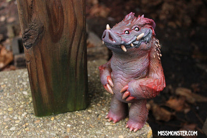 HAWGMAW CAST TOY- PAINTED , ONE OF A KIND- SPOTTED