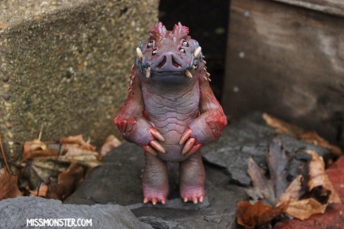HAWGMAW CAST TOY- PAINTED , ONE OF A KIND- SPOTTED