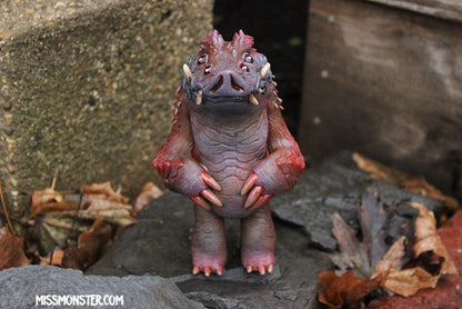 HAWGMAW CAST TOY- PAINTED , ONE OF A KIND- SPOTTED