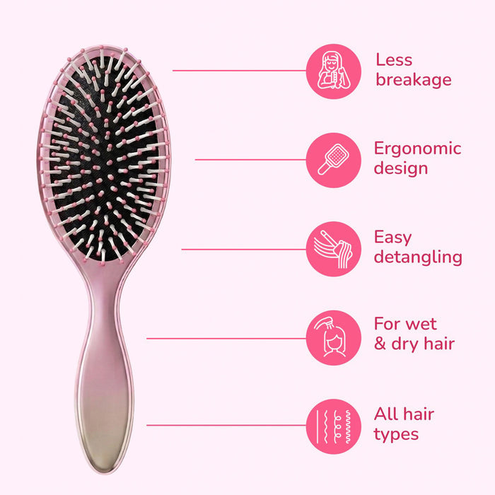 Hello Kitty Oval Brush Pink