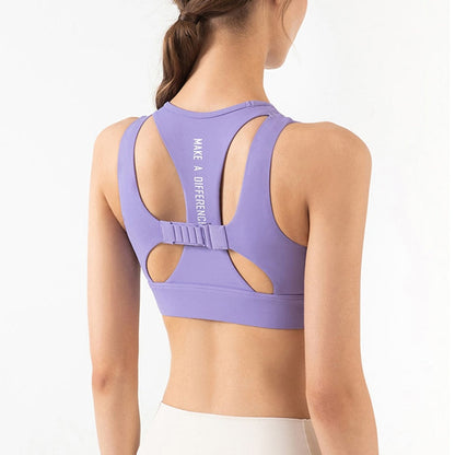 High Shockproof Sports Bra