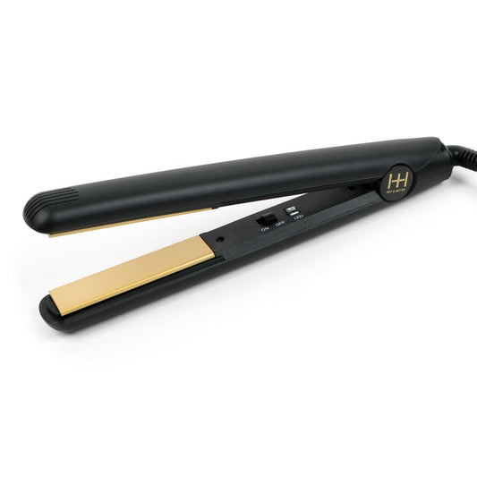 Hot & Hotter Gold Ceramic 1" Flat Iron - ikatehouse