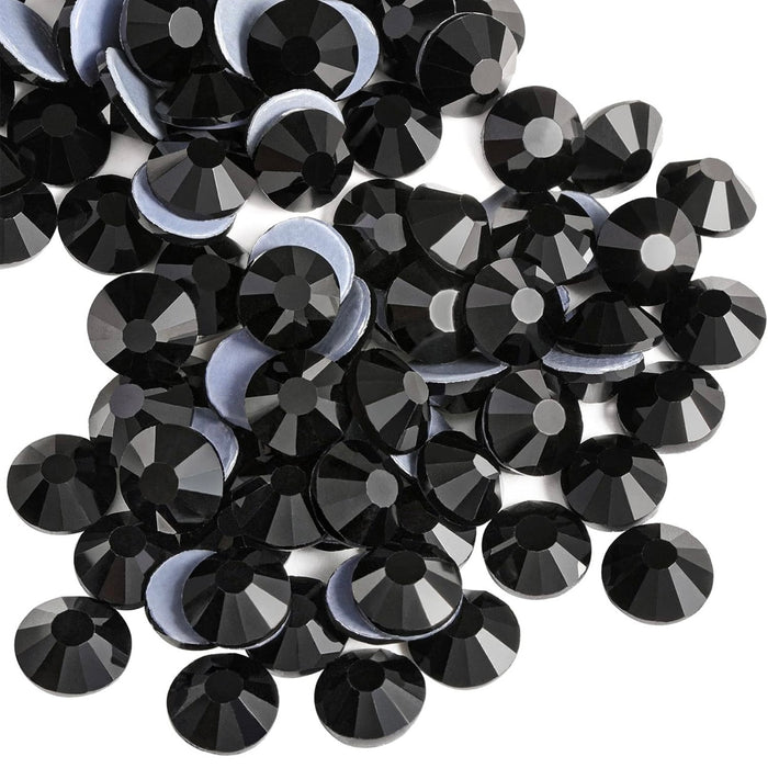 Hotfix Black Rhinestone SS10 (2.8mm) for T-Shirts, Hoodies, Jackets, Apparel, DIY & more