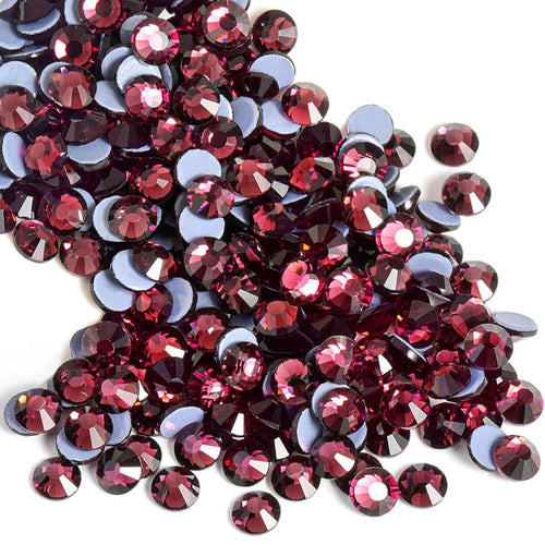 Hotfix Deep Purple Rhinestone SS10 (2.8mm) for T-Shirts, Hoodies, Jackets, Apparel, DIY & more