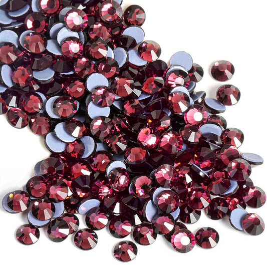 Hotfix Deep Purple Rhinestone SS10 (2.8mm) for T-Shirts, Hoodies, Jackets, Apparel, DIY & more