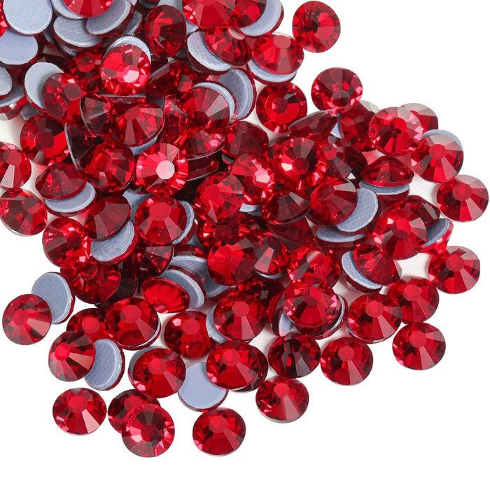 Hotfix Red Rhinestone SS10 (2.8mm) for T-Shirts, Hoodies, Jackets, Apparel, DIY & more