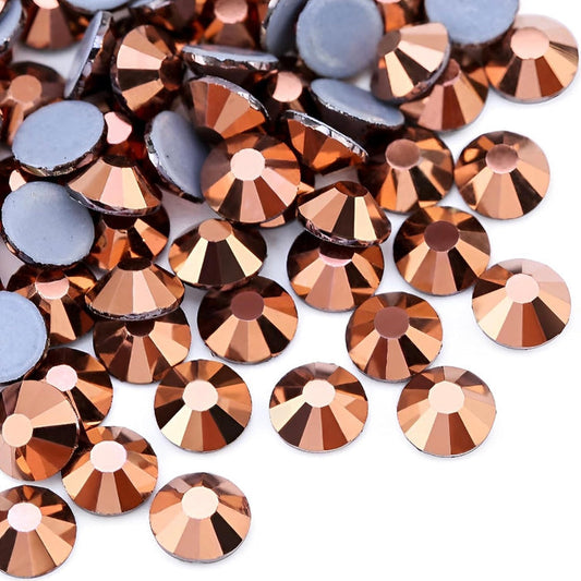 Hotfix Rose Gold AB Rhinestone SS10 (2.8mm) for T-Shirts, Hoodies, Jackets, Apparel, DIY & more