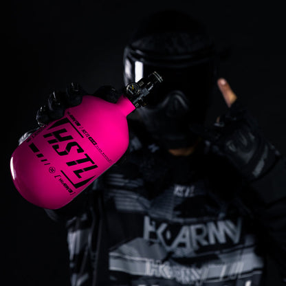 HSTL® - Carbon Fiber Tank - Standard Reg - 68ci / 4500psi - Neon Pink/Black