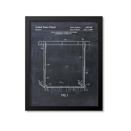 Hurdle Patent Print